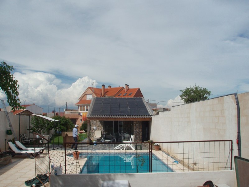 Instalación OKU en vivienda unifamiliar con piscina — Madrid